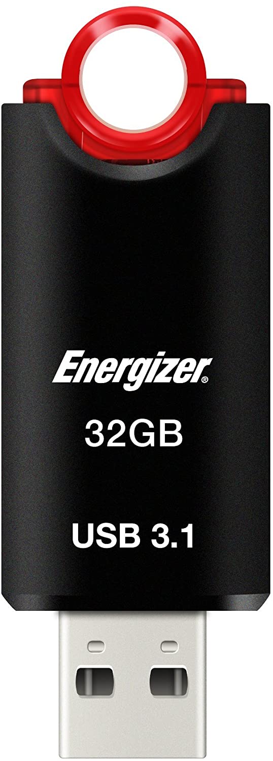 Energizer Flash Memory, 32GB, Black, FUS30H032R