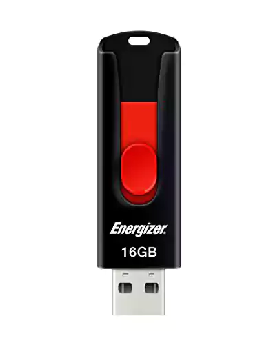 فلاش ميموري انرجايزر، 16 جيجابايت، أسود، FUSPLC016R