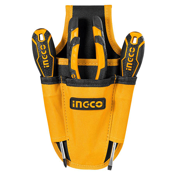 ENCO Multi-Pocket Tool Pouch, Yellow HTBP04011