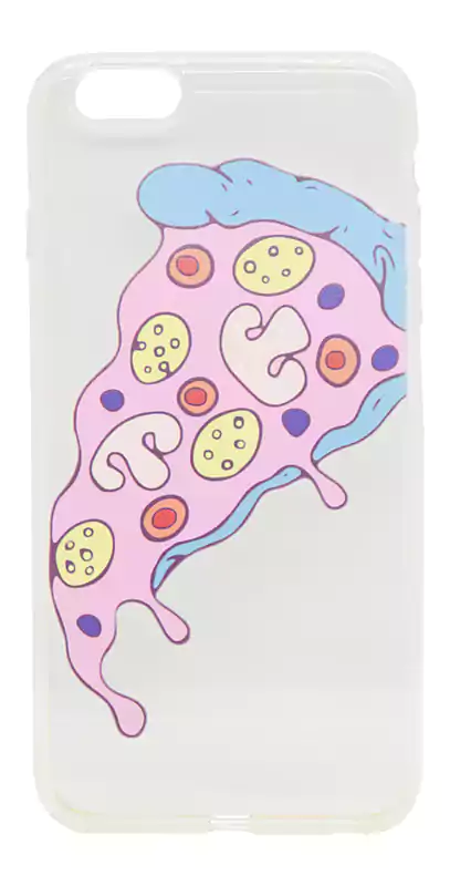 جراب ايفون 6S بلس، سيليكون، شفاف