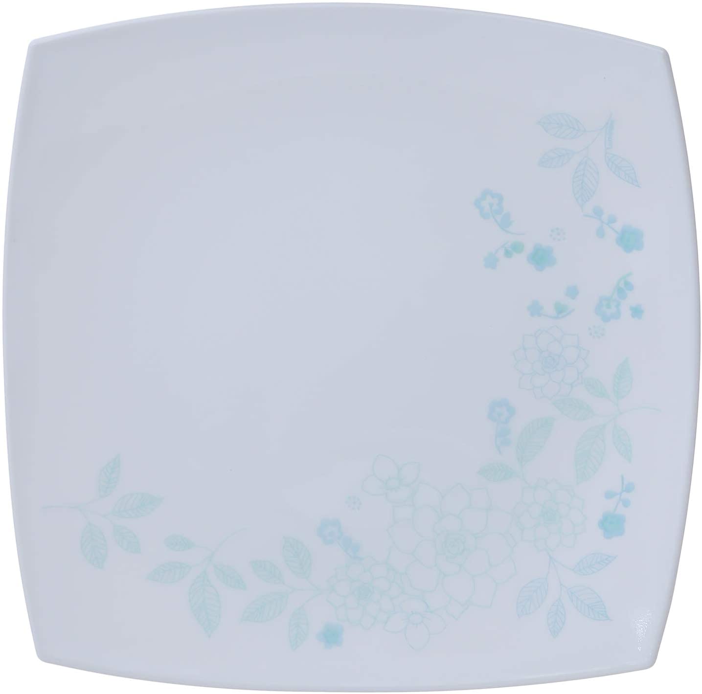 Luminarc Arcopal Quadrato Dinner Set, 44 Pieces - Blue and White