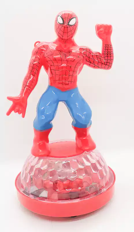 فانوس سبيدرمان، مضيء، بلاستيك، ملون