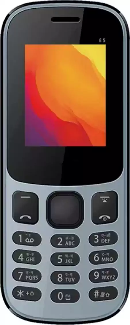 لافا E5 ثنائي الشريحة ، شاشة 1.77 بوصة ، أسود*أزرق