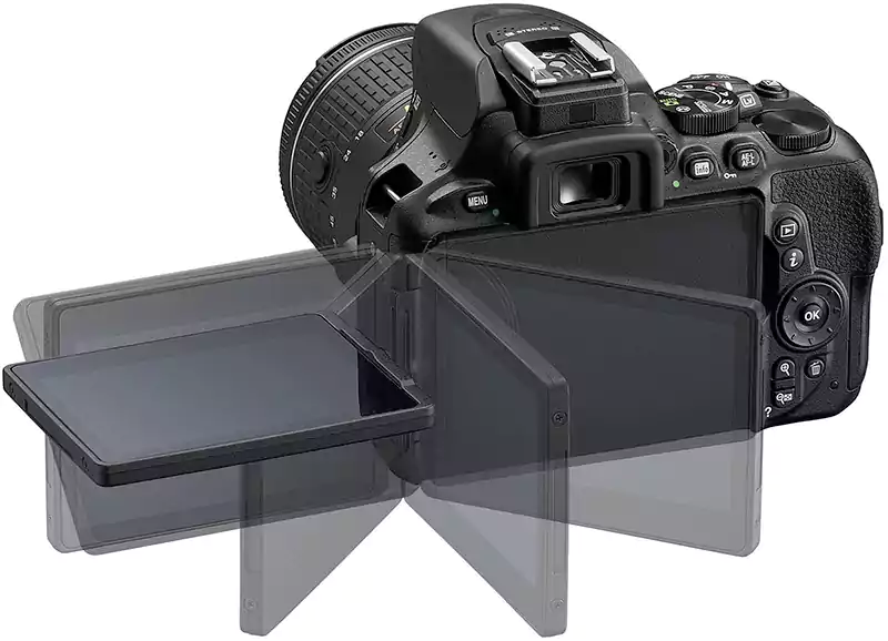 Camera Nikon D5600 SLR Lens 18-55MM F-3.5-5.6G VR Kit