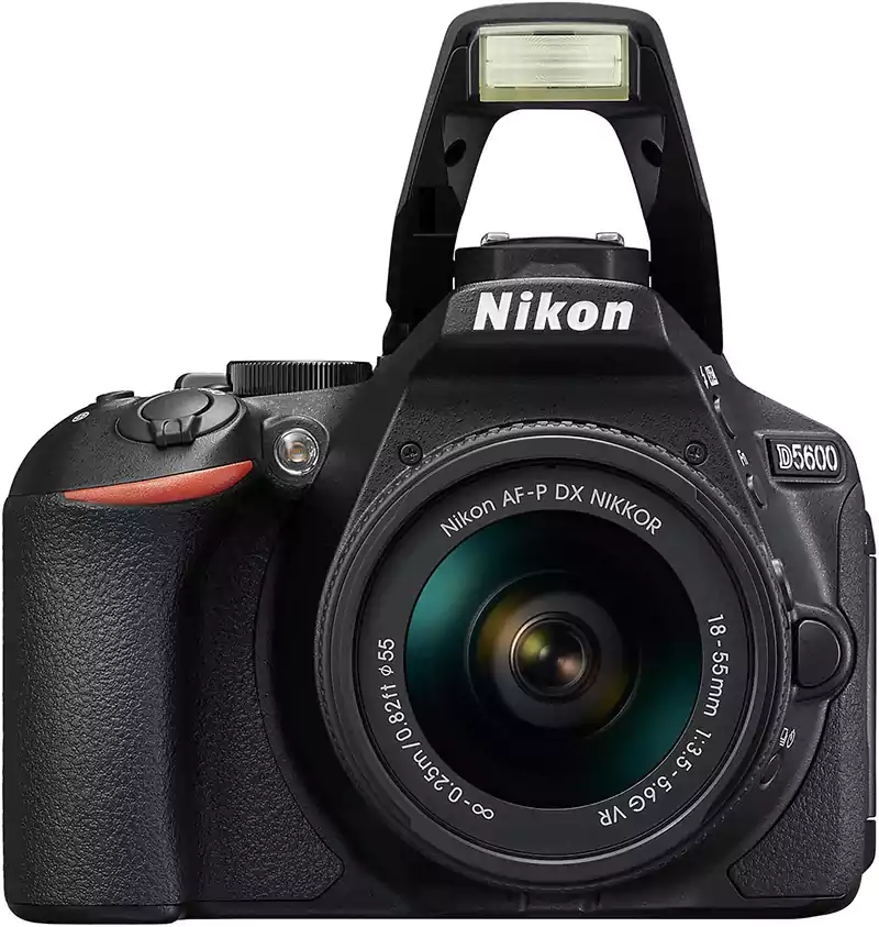 Camera Nikon D5600 SLR Lens 18-55MM F-3.5-5.6G VR Kit