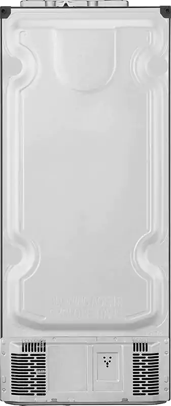 ثلاجة ال جي، نوفروست، 410 لتر، انفرتر، 2 باب، شاشة ديجيتال، فضي، GN-H562HLHL