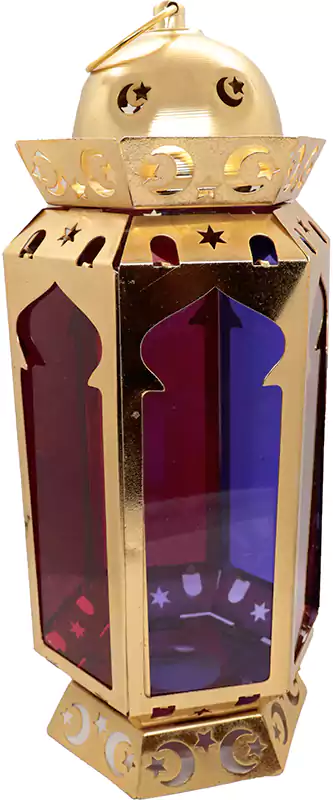 فانوس حياة، معدن، ذهبي