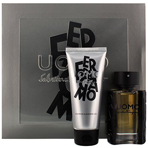 Salvatore Ferragamo UOMO FOR MEN EDT 100ML+SHOWER 100ML