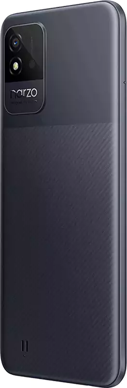 موبايل ريلمي نارزو 50i، ثنائي الشريحة، ذاكرة داخلية 32 جيجابايت، رامات 2 جيجابايت، شبكة الجيل الرابع، أسود كربوني