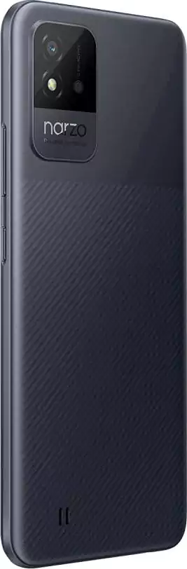 موبايل ريلمي نارزو 50i، ثنائي الشريحة، ذاكرة داخلية 32 جيجابايت، رامات 2 جيجابايت، شبكة الجيل الرابع، أسود كربوني