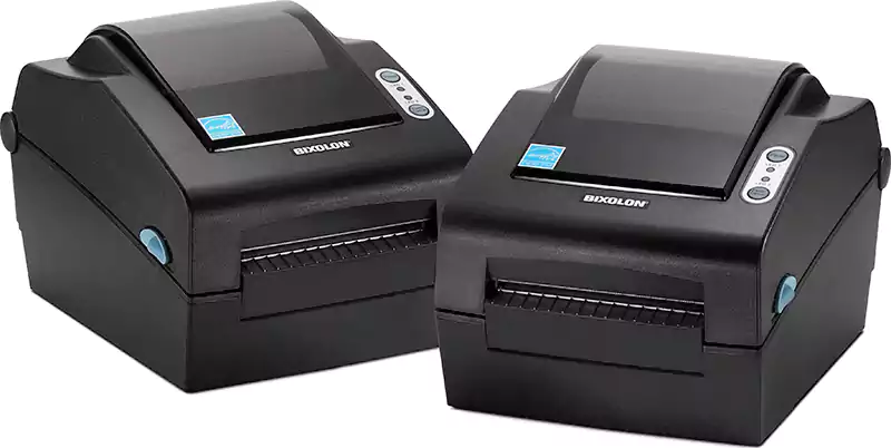 Bixolon SLP-DX420G-STD Thermal Paper Barcode Printer, Ethernet, USB, Black