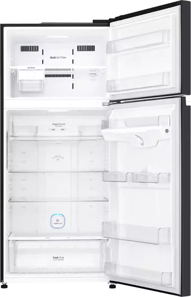 ثلاجة ال جي، نوفروست، 506 لتر، انفرتر، 2 بابHygiene Fresh ، ™+DoorCooling، أسود، GN-C722SGGL