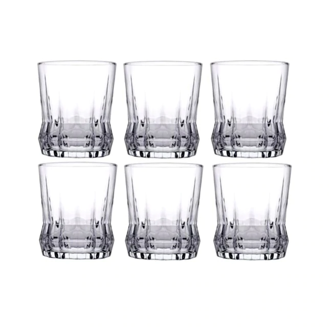 Gaia Set of 6 Turkish  tea cups - clear