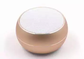 مكبر صوت، بلوتوث، منفذ USB\ FM، نحاسي، Y10