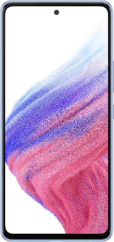 Samsung Galaxy A53 Dual SIM Mobile, 256GB Internal Memory, 8GB RAM, 5G Network, Blue