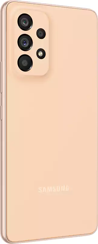 Samsung Galaxy A53 Dual SIM Mobile, 256GB Internal Memory, 8GB RAM, 5G Network, Orange