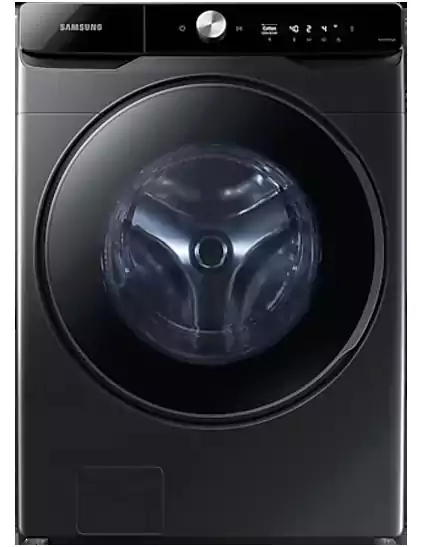 Samsung Front Loading Washing Machine, 21 kg, Inverter, Black, WD21T6300GV-AS