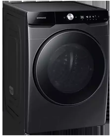 Samsung Front Loading Washing Machine, 21 kg, Inverter, Black, WD21T6300GV-AS