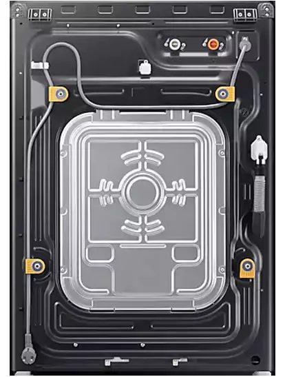 Samsung Front Loading Washing Machine, 21 kg, Inverter, Black, WD21T6300GV-AS