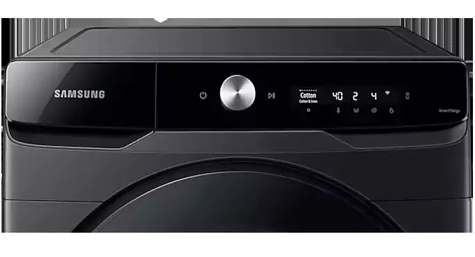 Samsung Front Loading Washing Machine, 21 kg, Inverter, Black, WD21T6300GV-AS