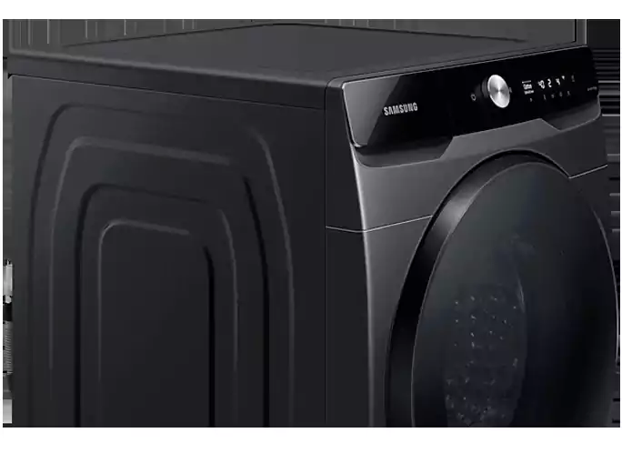 Samsung Front Loading Washing Machine, 21 kg, Inverter, Black, WD21T6300GV-AS