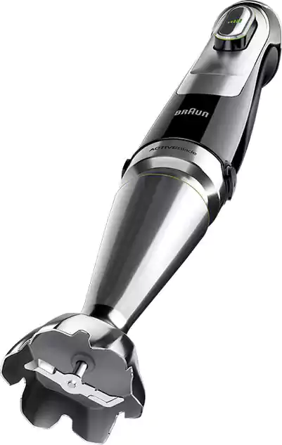 Braun MultiQuick 9 Hand Blender, 1200 Watt, 2 Liter, With Multiple accessories, Black MQ 9187XI