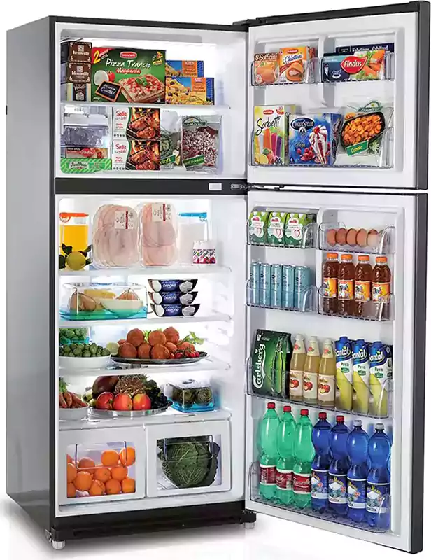 ثلاجة كريازي، نوفروست، 690 لتر، 2 باب، شاشة ديجيتال، بريمير أسود، KH.690LN-UGH0044N