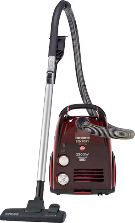 Hoover Vacuum Cleaner, 2300 Watt, HEPA Filter, Transparent Red, TC5235020