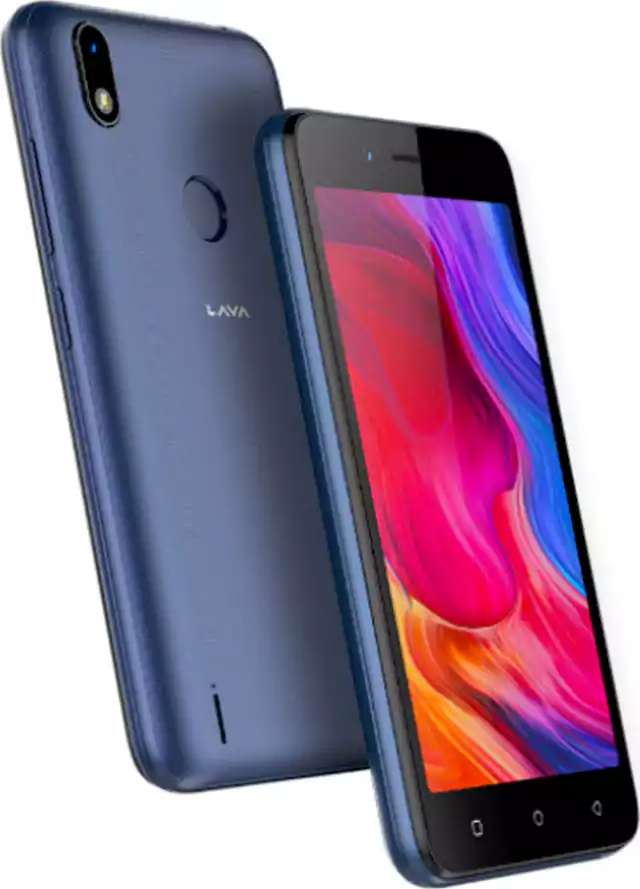 Lava Iris 46 Dual SIM Mobile, 32GB Internal Memory, 1GB RAM, 3G Network, Blue