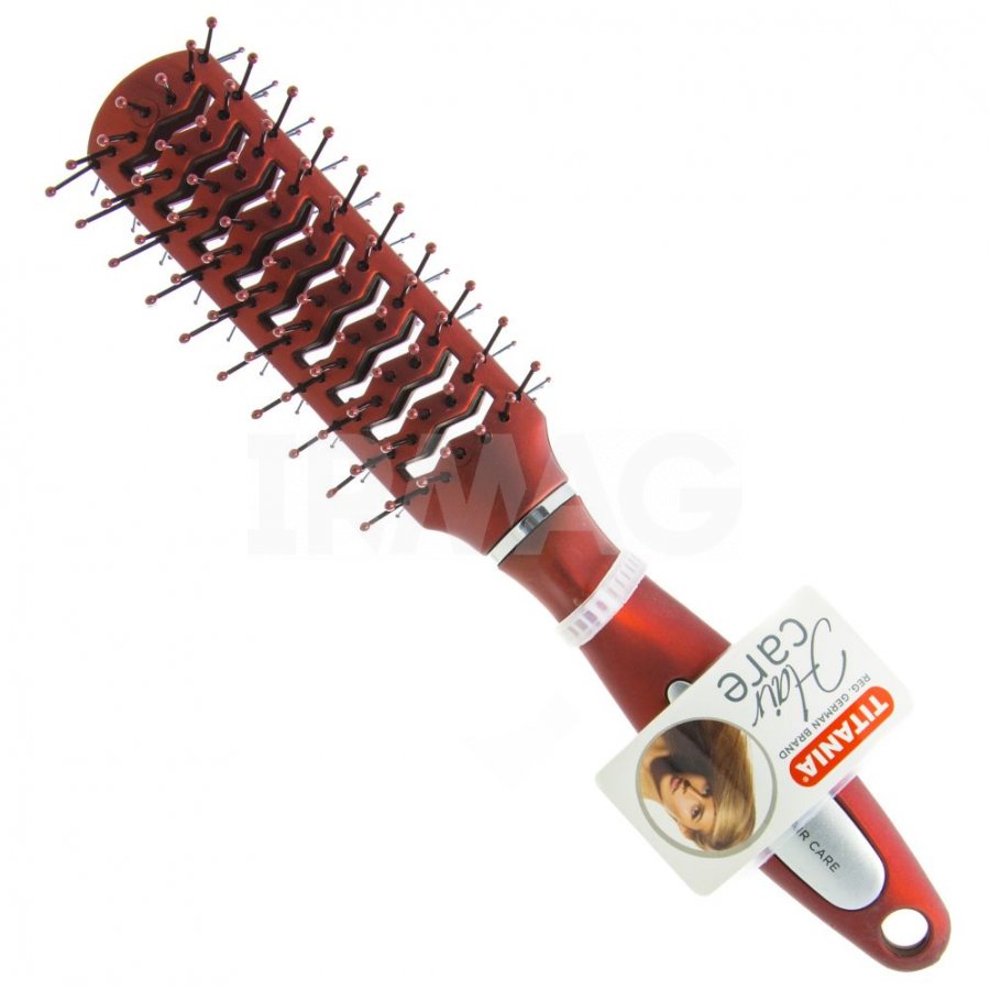 فرشاة شعر من تيتانيا أحمر