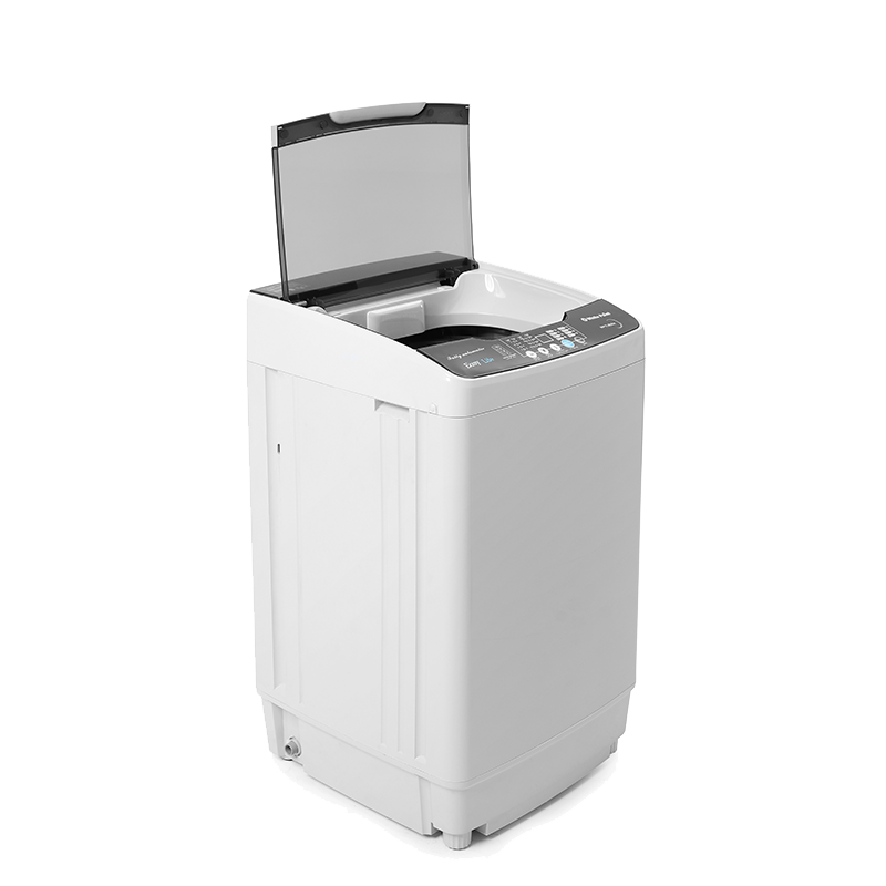 White Point Top Loading Top Automatic Washing Machine, 9 KG,Diamond Drum, Digital Display, Light Grey, WPTL9DBA