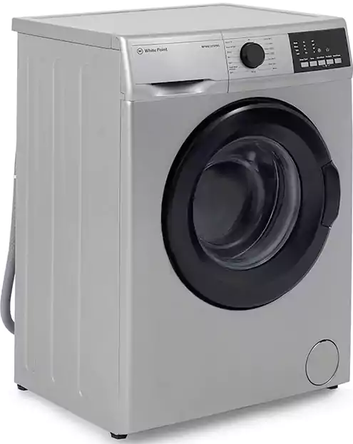 White Point Front Loading Washing Machine, 6Kg, Digital Display, Silver, WPW61015PDS