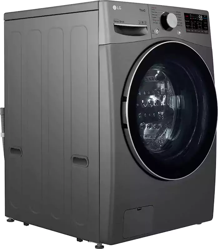 LG Front Loading Washing Machine, 15 kg, 6 Programs, Silver, F0L9DGP2S