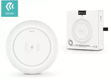 شاحن موبايل لاسلكي  من ديفيا، أبيض MX09