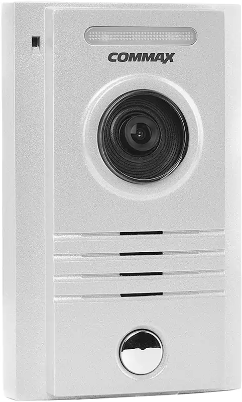 Commax intercom Panel, one line, with camera, white, DRC.40K