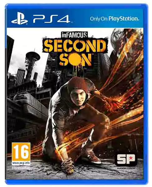 DVD PS4 INFAMOUS SECOND SON