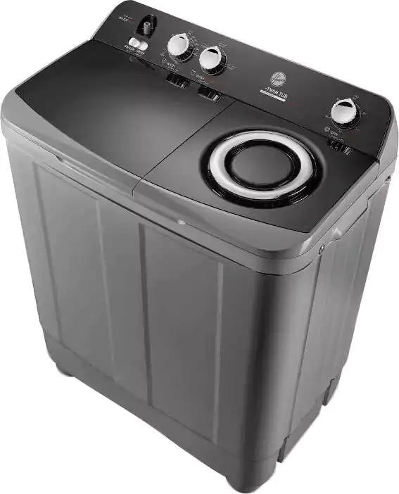 Hoover Half Automatic Washing Machine, 10 Kg, 1200 RPM, Gray, HW-HTTN10LSTO