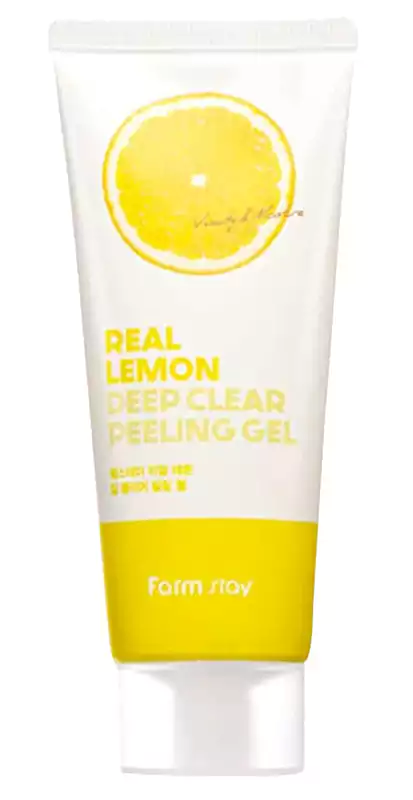 مقشر جل عميق بالليمون من فارم ستاي 100 مل