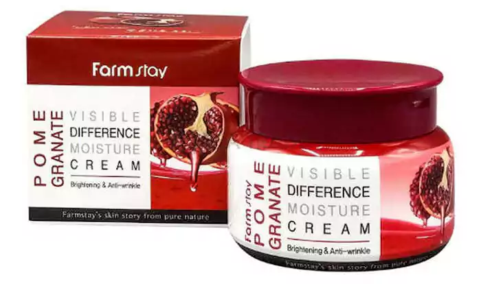 كريم مرطب للبشره بالرمان من فارم ستاي 100 جم