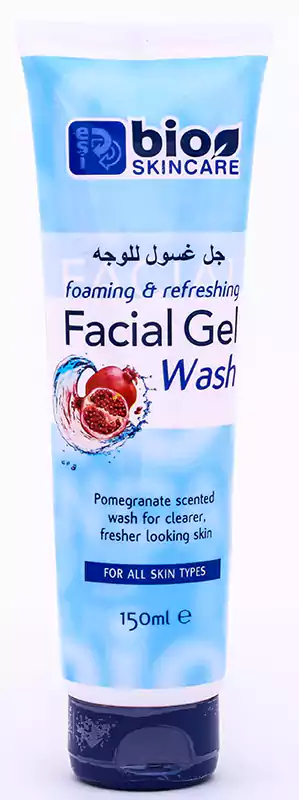 غسول وجه جل بالرمان من بايو سكين  150 مل