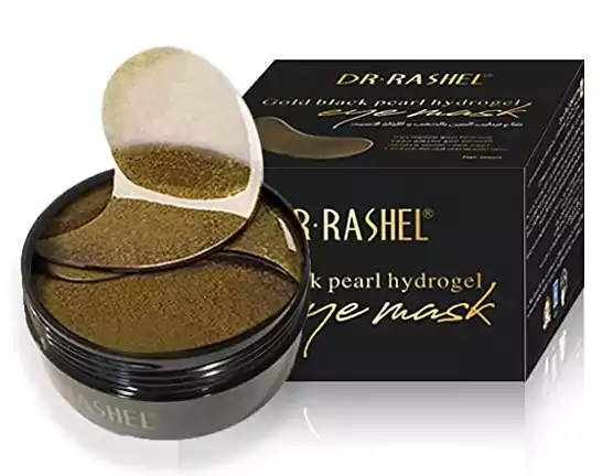 Dr. Rashel Gold Black Pearl Hydrogel Eye All Skin Type Whitening & Wrinkles 60 Patches