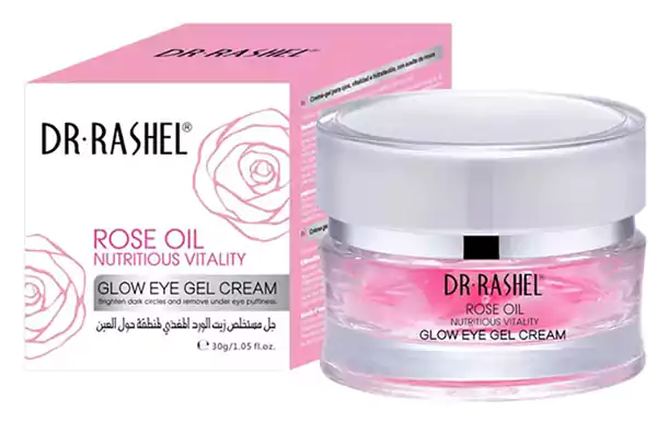 جل حول العين زيت الورد من د.راشيل 30 جم