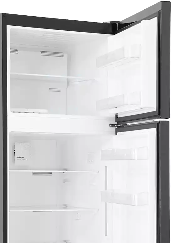 White Point Refrigerator, No Frost, 420 Liters, 2 Doors, Black, WPR463B