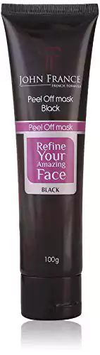 ماسك اسود للوجه من جون فرانس 100 جم