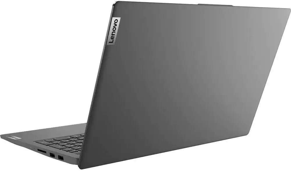 لاب توب لينوفو ايديا باد 5 15ITL05، معالج من الجيل الحادي عشر، Intel Core i5، رامات 8 جيجابايت، 512 جيجابايت SSD هارد، Intel® Iris® Xe، شاشة 15.6 بوصة FHD، رمادي