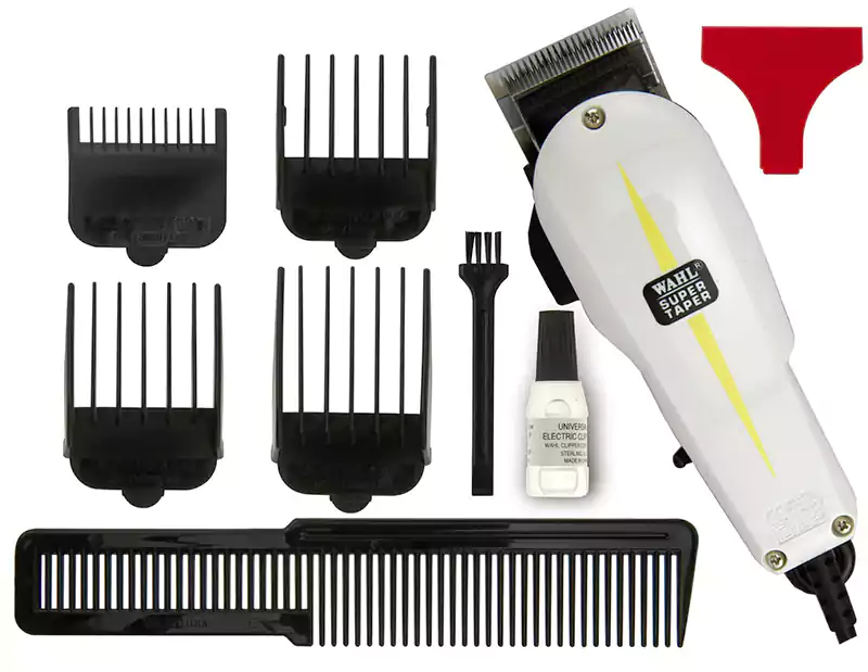 Wahl Electric Hair Clipper for men, White, 8467 Elghazawy Shop
