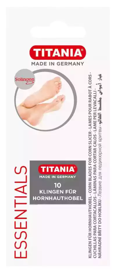 Titania Cuticle Scraper Blades, Long Use, Pink 31001