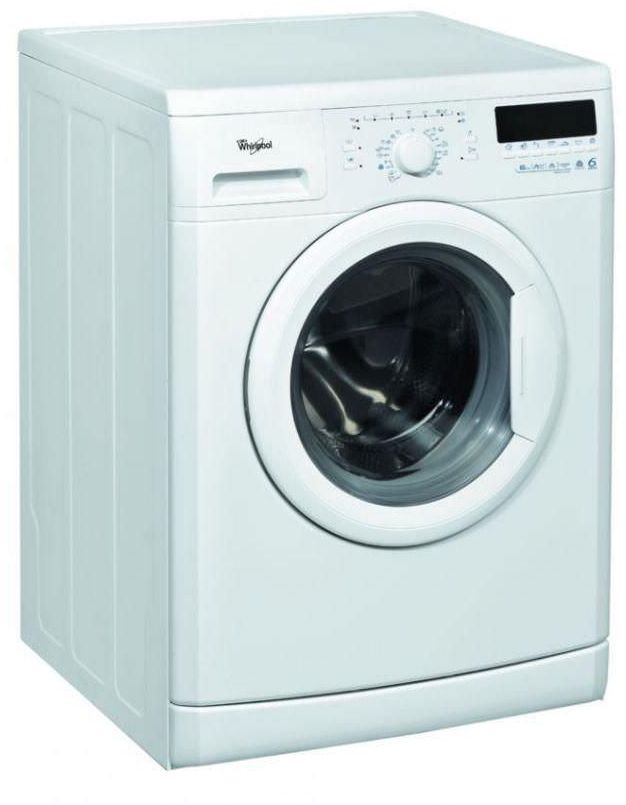 Whirlpool Front Loading Washing Machine, 6Kg, White, AWO-C6104