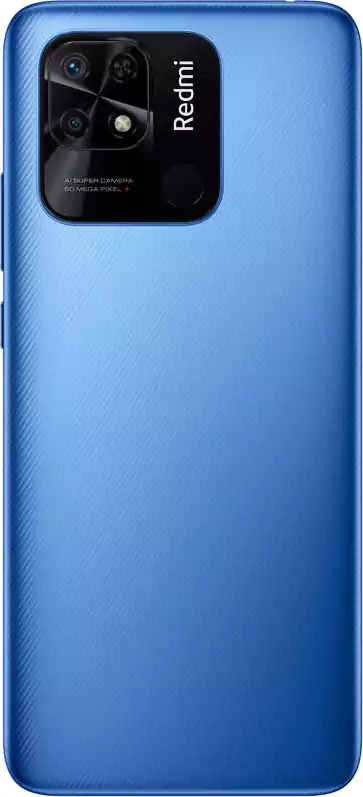 موبايل شاومي ريدمي 10C، ثنائي الشريحة، ذاكرة داخلية 64 جيجابايت، رامات 4 جيجابايت، شبكة الجيل الرابع إل تي إي، أزرق