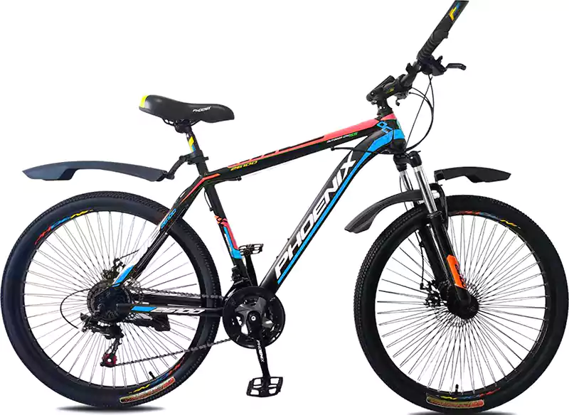 Phoenix 26100 Bike, 26, 21 Speed, Black
